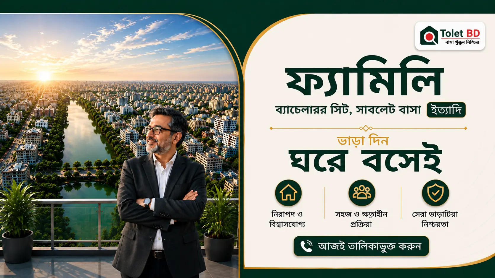 Tolet BD অ্যাপ ও প্রপার্টি সেবা